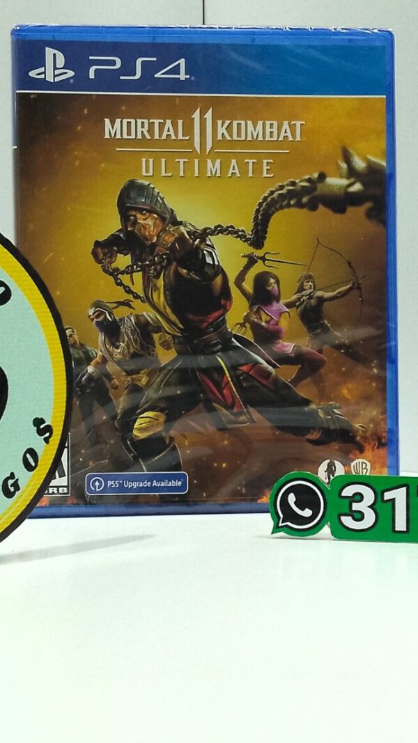 MortalCombat11Ultimate-NEW-PS4-MuranoVideojuegos-Front Mortal Combat 11 Ultimate