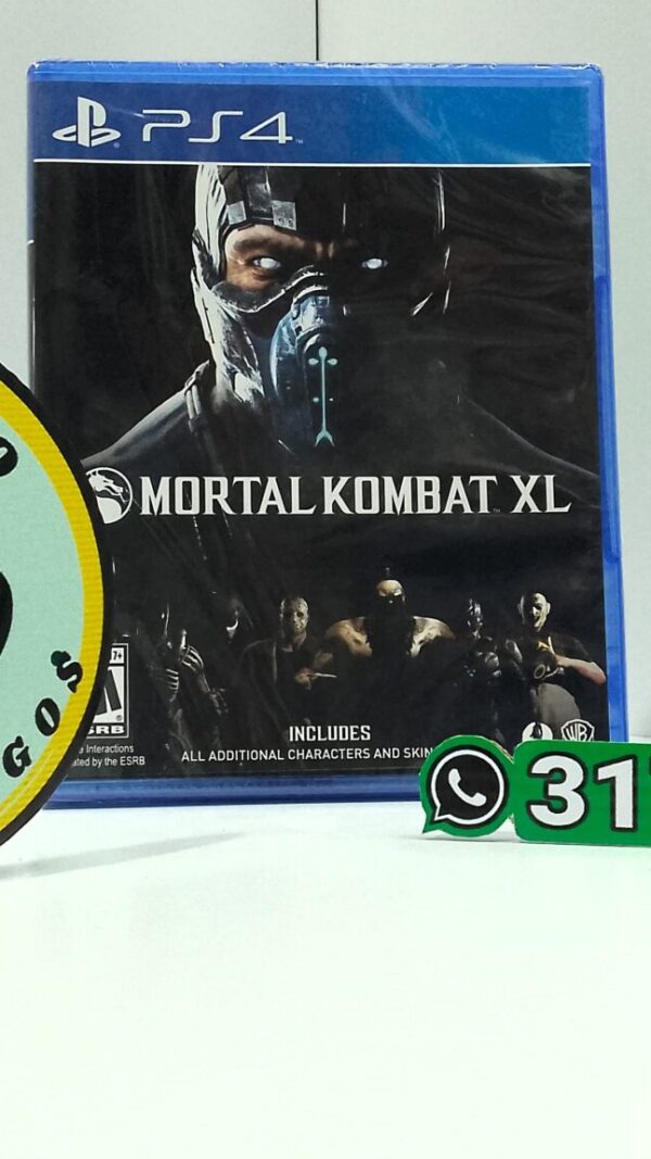 MortalCombatXL-NEW-PS4-MuranoVideojuegos-Front Mortal Combat XL