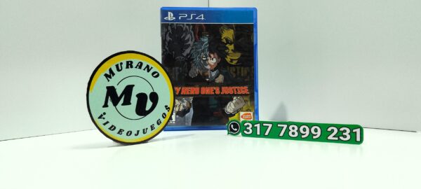 MyHeroOnesJustice-USED-PS4-MuranoVideojuegos-Front My Hero One's Justice