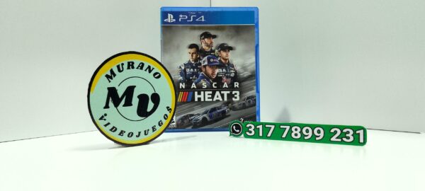 NASCARHeat3-USED-PS4-MuranoVideojuegos-Front NASCAR Heat 3
