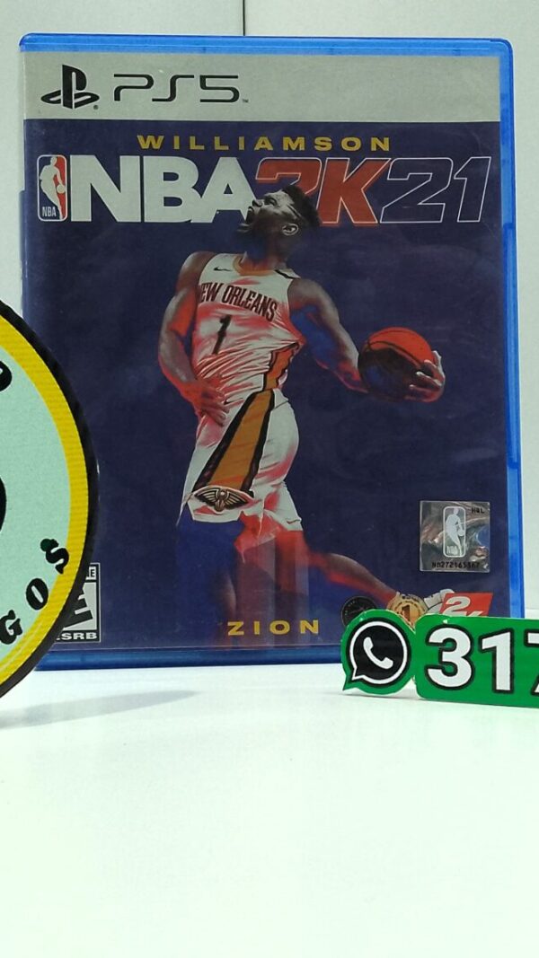 NBA2K21Used-PS5-MuranoVideojuegos-Front NBA 2K21