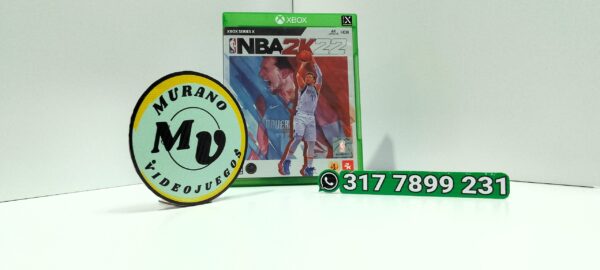 NBA2K22-USED-XBOX-X-MuranoVideojuegos-Front NBA 2K22