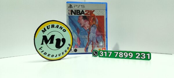 NBA2K22Used-PS5-MuranoVideojuegos-Front NBA 2K22