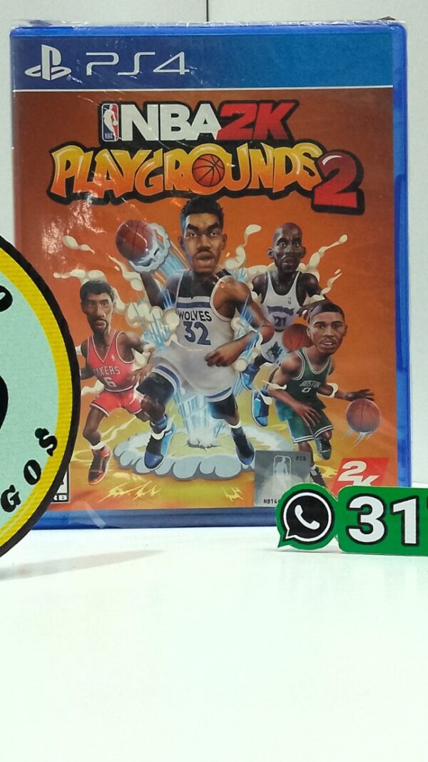 NBA2KPlaygrounds2-NEW-PS4-MuranoVideojuegos-Front NBA 2K Playgrounds 2