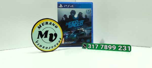 NeedForSpeed-USED-PS4-MuranoVideojuegos-Front Need For Speed