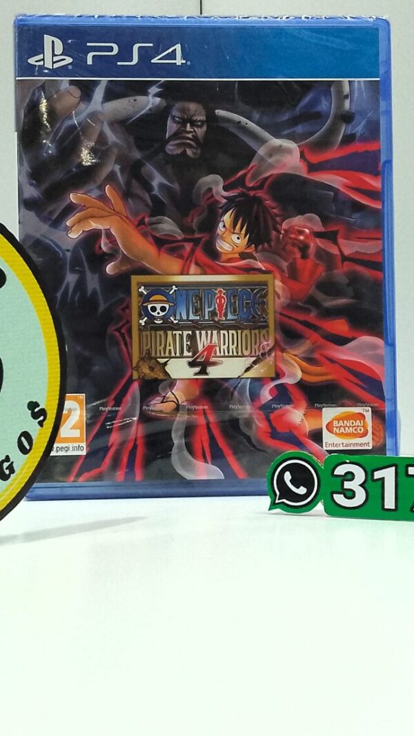 OnePiecePirateWarrior4-NEW-PS4-MuranoVideojuegos-Front One Piece - Pirate Warrior 4