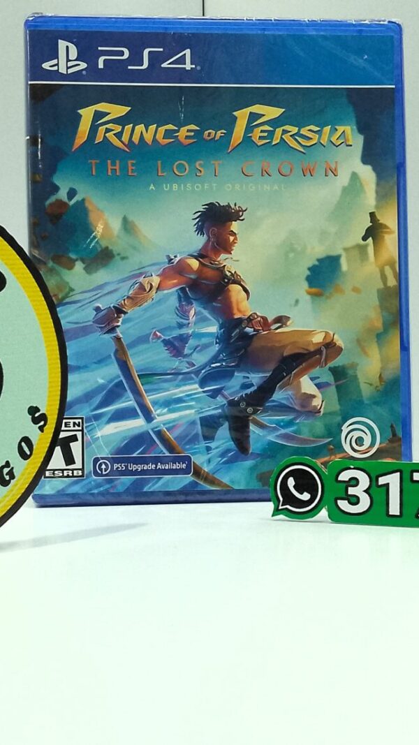 PrinceOfPersiaTheLostCrown-NEW-PS4-MuranoVideojuegos-Front Prince Of Persia - The Lost Crown