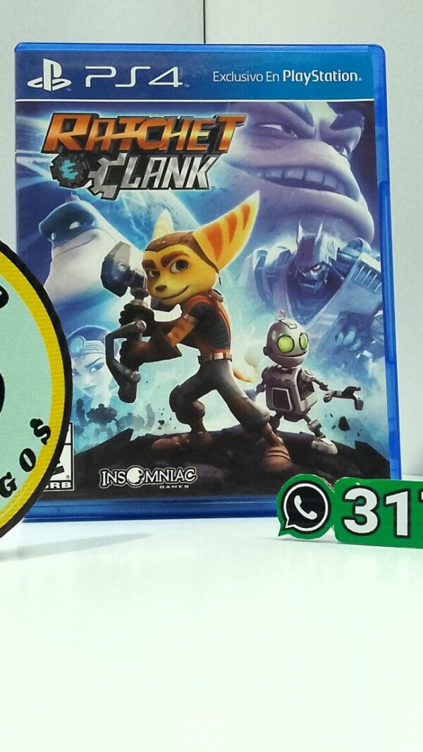 RatchetClank-USED-PS4-MuranoVideojuegos-Front Ratchet Clank