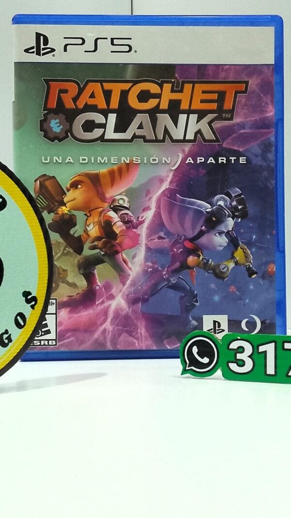 RatchetClankUsed-PS5-MuranoVideojuegos-Front Ratchet Clank - Una Dimensión Aparte