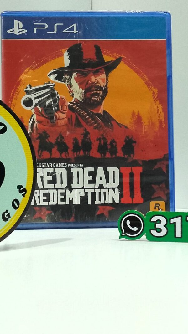 RedDeadRedemptionII-NEW-PS4-MuranoVideojuegos-Front Red Dead Redemption II