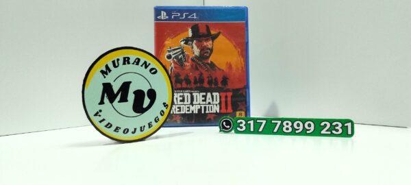 RedDeadRedemptionII-NEW-PS4-MuranoVideojuegos-Front Red Dead Redemption II