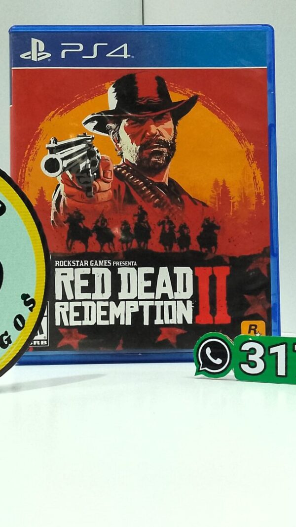 RedDeadRedemptionII-USED-PS4-MuranoVideojuegos-Front Red Dead Redemption II