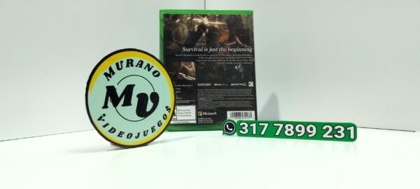 ResidentEvil4-XBOX-X-MuranoVideojuegos-Back Resident Evil 4