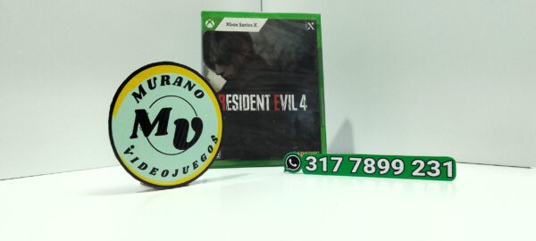 ResidentEvil4-XBOX-X-MuranoVideojuegos-Front Resident Evil 4