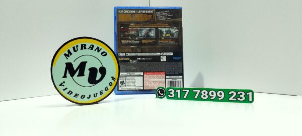 ResidentEvilBiohazardGoldEdition-PS5-MuranoVideojuegos-Back Resident Evil Biohazard Gold Edition