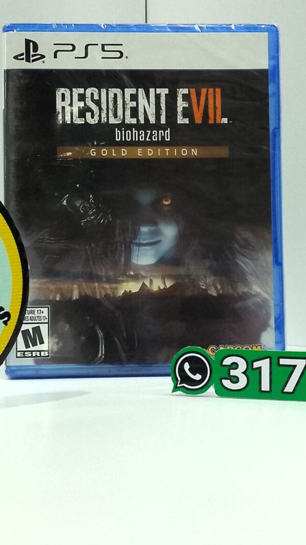 ResidentEvilBiohazardGoldEdition-PS5-MuranoVideojuegos-Front Resident Evil Biohazard Gold Edition