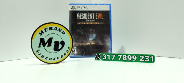 ResidentEvilBiohazardGoldEdition-PS5-MuranoVideojuegos-Front Resident Evil Biohazard Gold Edition