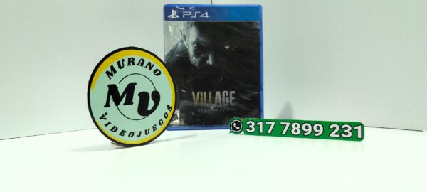 ResidentEvilVillage-NEW-PS4-MuranoVideojuegos-Front Resident Evil Village