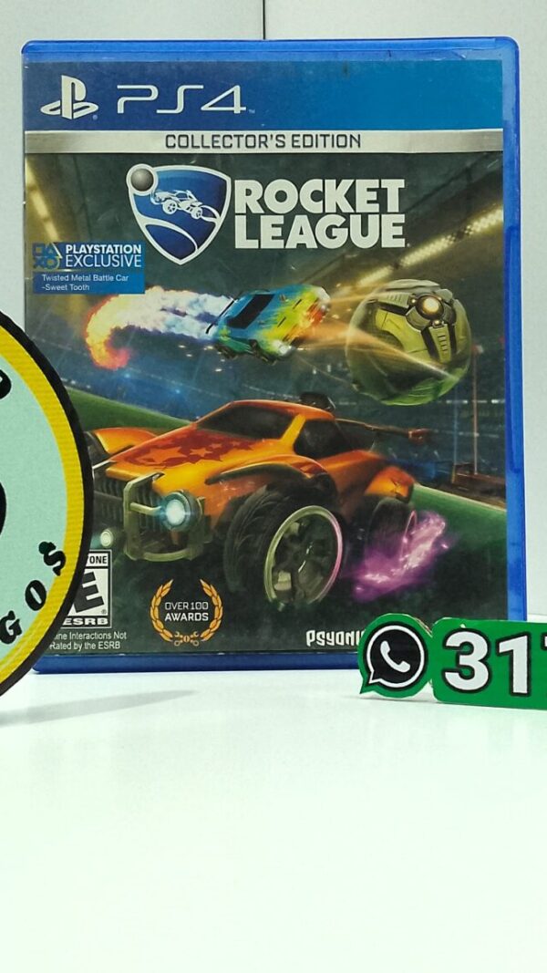 RocketLeagueCollectorsEdition-USED-PS4-MuranoVideojuegos-Front Rocket League Collector's Edition