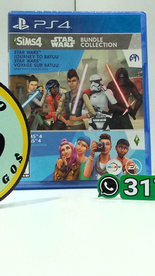 SIMS4StarWarsBundleCollection-NEW-PS4-MuranoVideojuegos-Front SIMS 4 Star Wars Bundle Collection