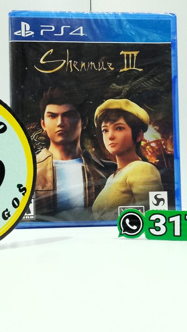 ShenmueIII-NEW-PS4-MuranoVideojuegos-Front Shenmue III