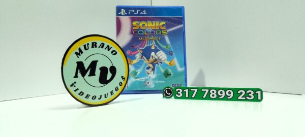 SonicColorsUltimate-NEW-PS4-MuranoVideojuegos-Front Sonic Colors Ultimate