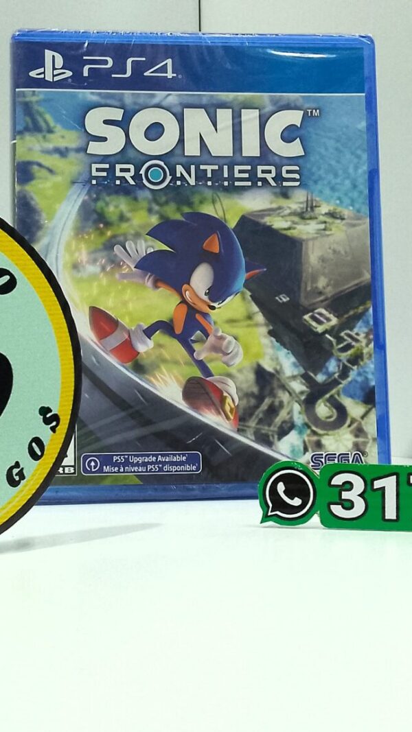 SonicFrontiers-NEW-PS4-MuranoVideojuegos-Front Sonic Frontiers
