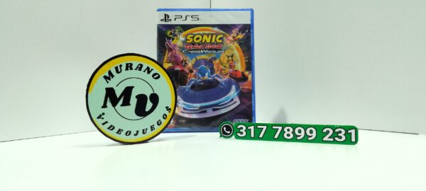 SonicRacingCrossWorlds-PS5-MuranoVideojuegos-Front Sonic Racing Cross Worlds