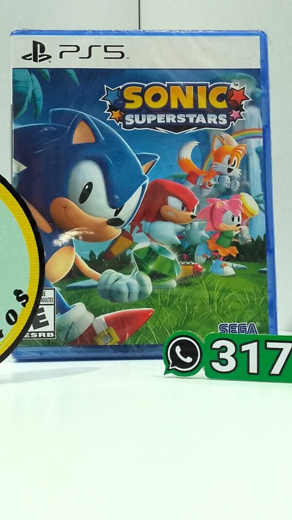 SonicSuperstars-PS5-MuranoVideojuegos-Front Sonic Superstars