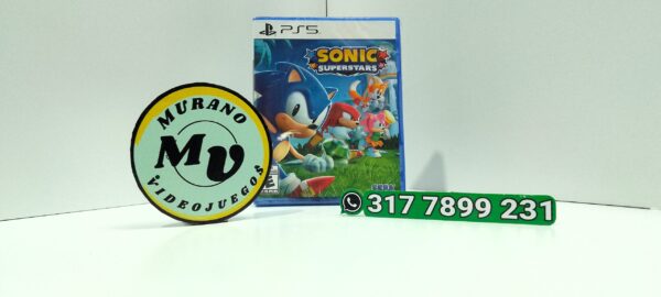 SonicSuperstars-PS5-MuranoVideojuegos-Front Sonic Superstars