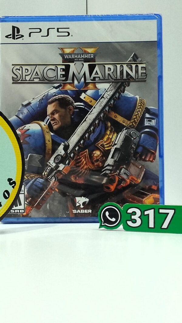 SpaceMarineWarhammerII-PS5-MuranoVideojuegos-Front Space Marine II Warhammer 40000