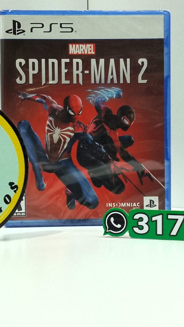 Spiderman2-PS5-MuranoVideojuegos-Front Spiderman 2