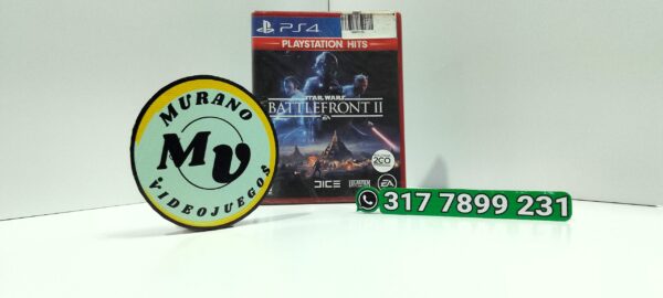 StarWarsBattlefrontII-NEW-PS4-MuranoVideojuegos-Front Star Wars Battlefront II