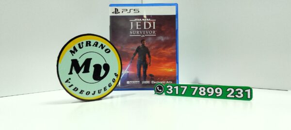 StarWarsJediSurvivorUsed-PS5-MuranoVideojuegos-Front Star Wars Jedi Survivor