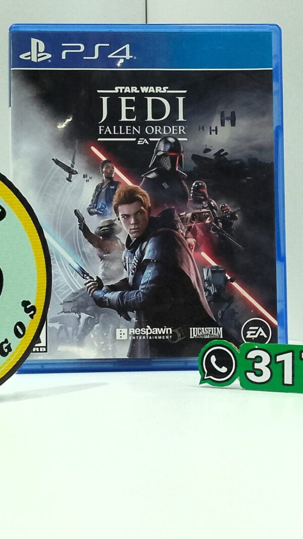 StarsWarsJediFallenOrder-USED-PS4-MuranoVideojuegos-Front Stars Wars Jedi Fallen Order