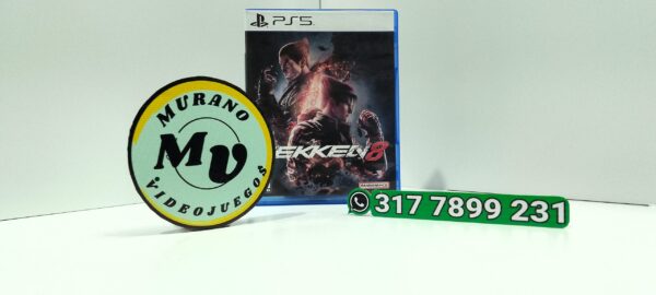 TEKKEN8Used-PS5-MuranoVideojuegos-Front TEKKEN 8