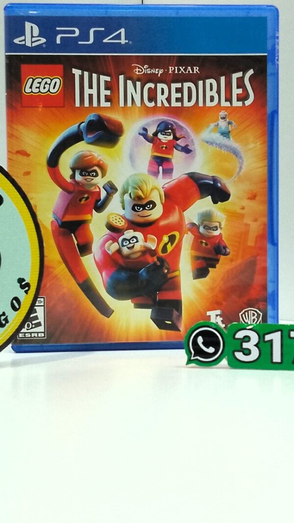 TheIncredibles-USED-PS4-MuranoVideojuegos-Front Lego The Incredibles