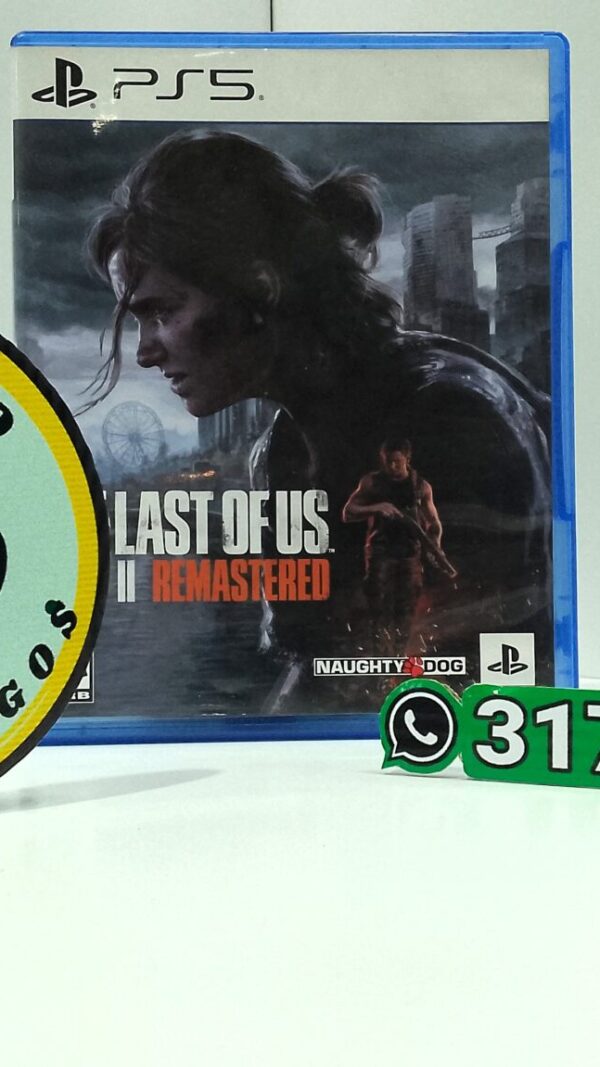 TheLastOfUsIIRemasteredUsed-PS5-MuranoVideojuegos-Front The Last Of Us II Remastered