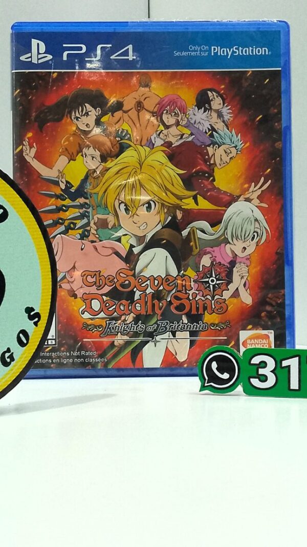 The Seven Deadly Sins Knights Of Britannia