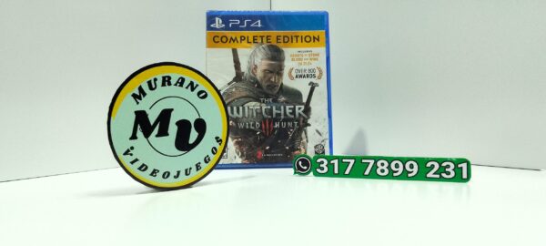 TheWitcherWildHuntCompleteEdition-NEW-PS4-MuranoVideojuegos-Front The Witcher - Wild Hunt - Complete Edition