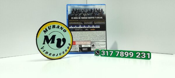 TomClancysRainbowSixSiegeEdicionDeluxe-USED-PS4-MuranoVideojuegos-Back Tom Clancy's Rainbow Six Siege - Edición Deluxe
