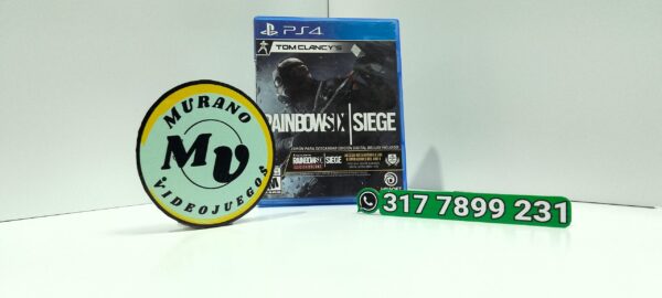 TomClancysRainbowSixSiegeEdicionDeluxe-USED-PS4-MuranoVideojuegos-Front Tom Clancy's Rainbow Six Siege - Edición Deluxe