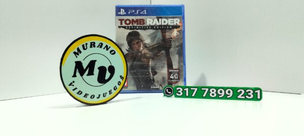 TombRaiderDefinitiveEdition-NEW-PS4-MuranoVideojuegos-Front Tomb Raider - Definitive Edition