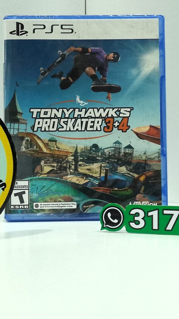 TonyHawksProSkater3+4-PS5-MuranoVideojuegos-Front Tony Hawks Pro Skater 3+4