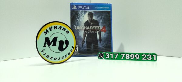 Uncharted4AThiefsEnd-NEW-PS4-MuranoVideojuegos-Front Uncharted 4 A Thief's End