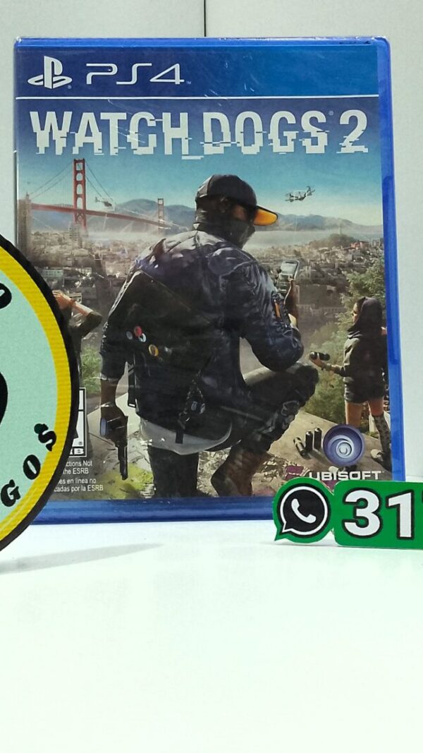 WatchDogs2-NEW-PS4-MuranoVideojuegos-Front Watch Dogs 2