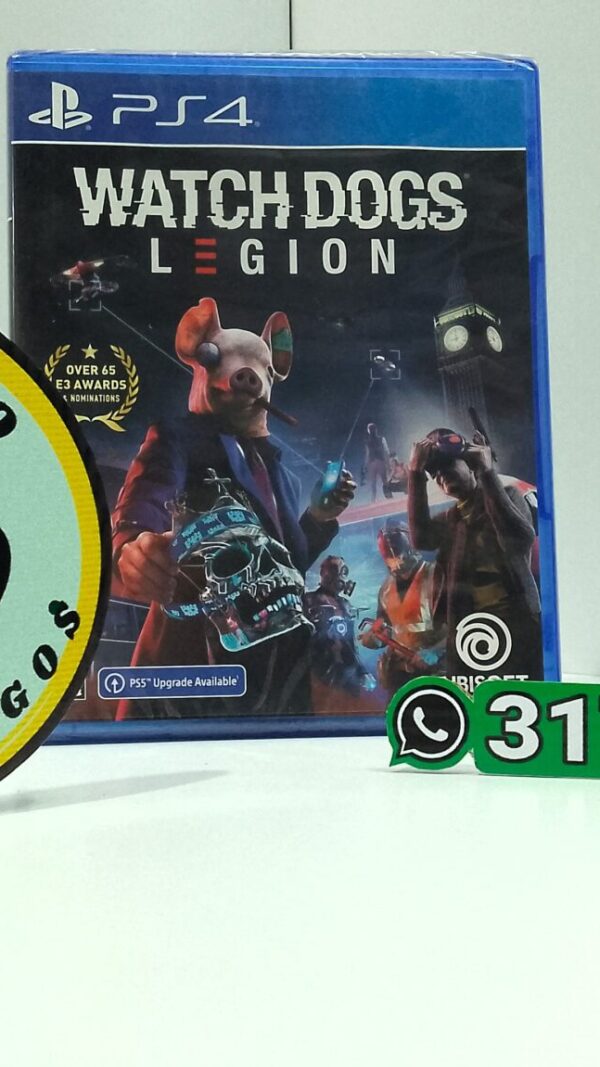 WatchDogsLegion-NEW-PS4-MuranoVideojuegos-Front Watch Dogs Legion