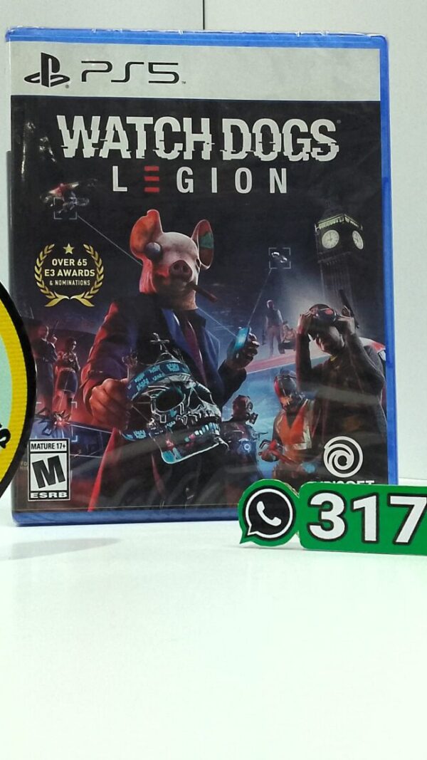 WatchDogsLegion-PS5-MuranoVideojuegos-Front Watch Dogs Legion