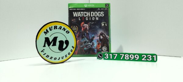 WatchDogsLegion-XBOX-X-MuranoVideojuegos-Front Watch Dogs Legion
