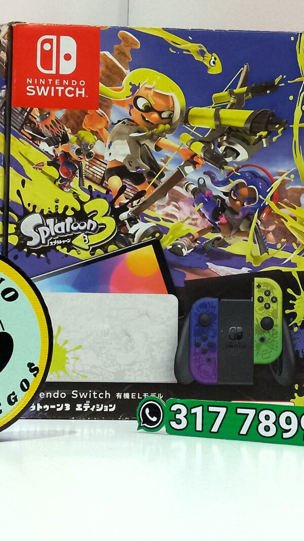 Nintendo SWITCH Oled (Consola) - Edición Splatoon 3